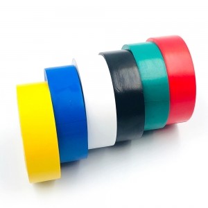 국산 전기 절연 테이프 넓은 폭 6가지 색상 19mm X 10M - 1묶음(10개)