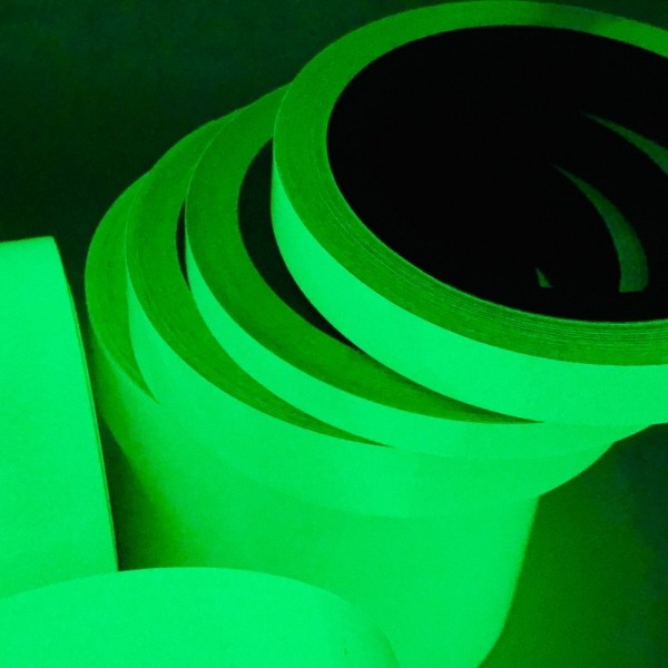 리더스종합쇼핑몰,리더스 야광테이프 축광 형광 테이프 규격별 15mm x 10M 녹색 1개